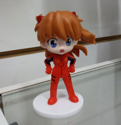 Asuka 02 Gashapon Figura Evangelion