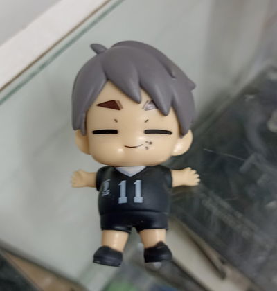 Osamu Miya Dormido Gashapon Figura Haikyuu