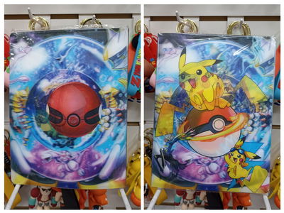 Pikachu 04 Carpeta Álbum cartas Pokemon TCG simple p/144 cartas 