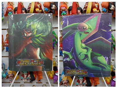 Carpeta Álbum cartas Pokemon TCG simple p/432 cartas Flaygon y Decidueye