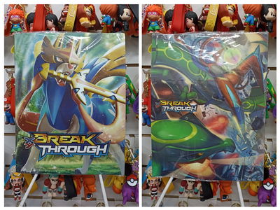 Carpeta Álbum cartas Pokemon TCG simple p/432 cartas Rayquaza y Zacian