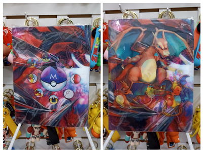 Charizard 02 Carpeta Álbum cartas Pokemon TCG simple p/144 cartas 