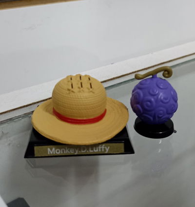 Luffy reliquias gashapones 3-5cm Figura One Piece sin caja