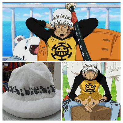 Sombrero de Trafalgar Law 01 - One Piece - Gorro