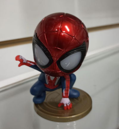 Spiderman cabezón 02 Gashapon Figura 12cm Marvel