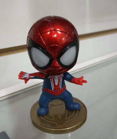 Spiderman cabezón 01 Gashapon Figura 12cm Marvel
