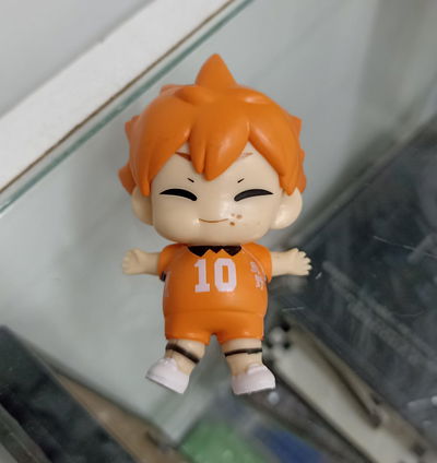 Hinata Dormido Gashapon Figura Haikyuu