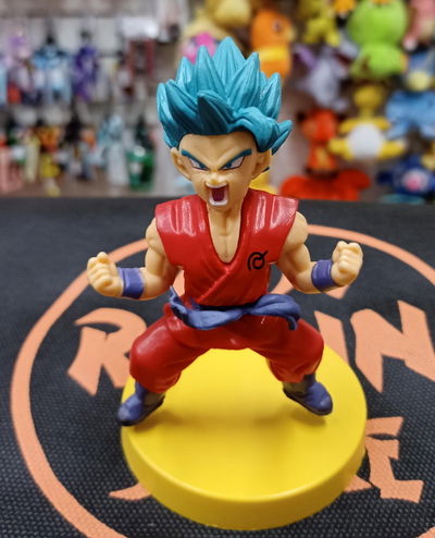 Goku Ssj Blue - Gashapon Mediano Figura Dragon Ball Sin caja