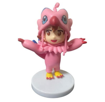 Sora disfraz de Biyomon cosplay Gashapon Figura 5/7cm Digimon
