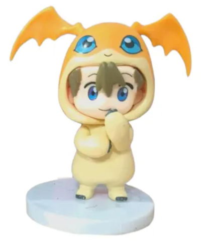  TK disfraz de Patamon cosplay Gashapon Figura 5/7cm Digimon