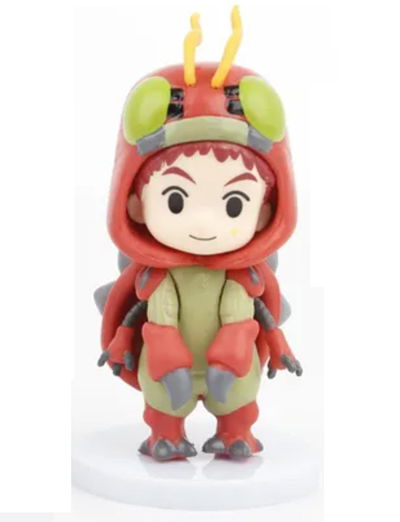 Koshiro Izumi disfraz de Tentomon cosplay Gashapon Figura 5/7cm Digimon