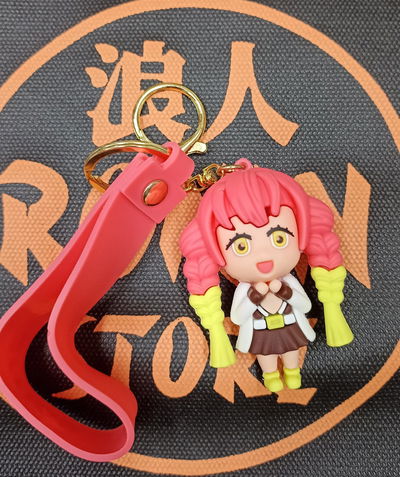 Mitsuri 01 Llavero de Goma Personaje Kimetsu no Yaiba - Demon Slayer