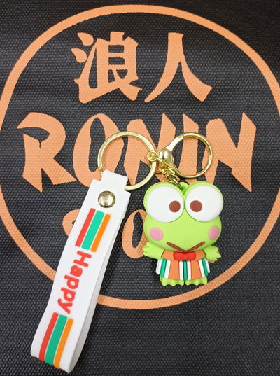 Keroppi 02 Llavero de Goma Personaje de Sanrio