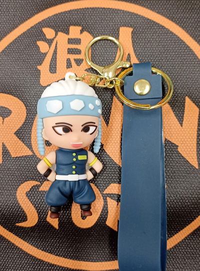 Uzui 01 Llavero de Goma Personaje Kimetsu no Yaiba - Demon Slayer
