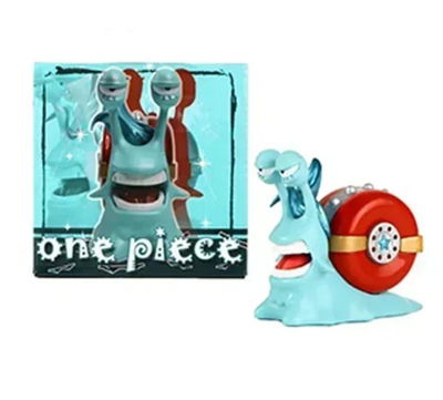 Franky Den Den Mushi Figura 7-8cm One Piece con caja