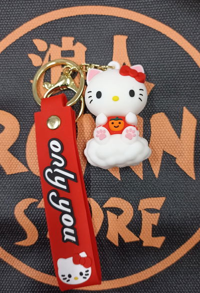 Hello Kitty 04 Llavero de Goma Personaje de Sanrio
