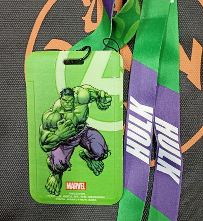Hulk 01 Porta Sube Marvel - Porta Tarjeta con relieve y correa