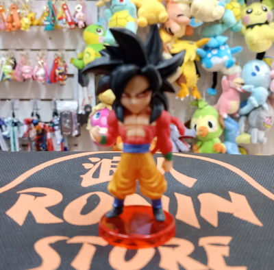 Goku ssj4 Gashapon 6cm Figura Dragon Ball