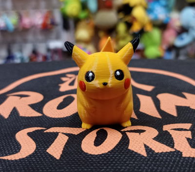Pikachu Pokemon impresión 3D - 3cm aprox - Estilo retro