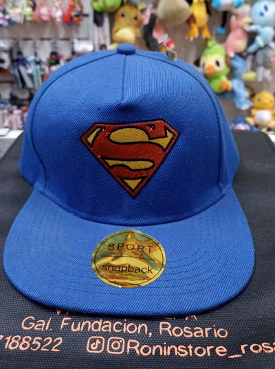 Gorra Bordada Superman DC