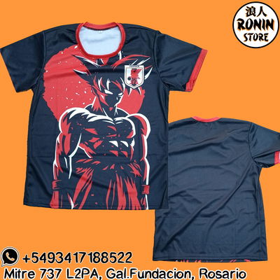 Goku 01 - Dragon Ball - Remera camiseta Selección Japonesa - Japón - Varios talles