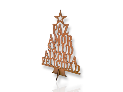 ARBOLES NAVIDAD 30CM - PACK X10 UNIDADES