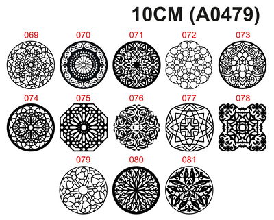 MANDALAS 10CM - M3