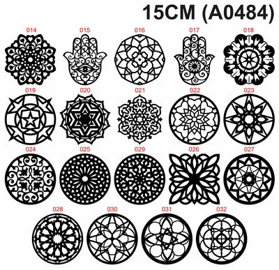 MANDALAS 15CM - M3