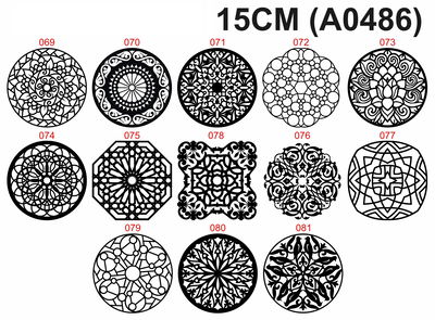 MANDALAS 15CM - M5