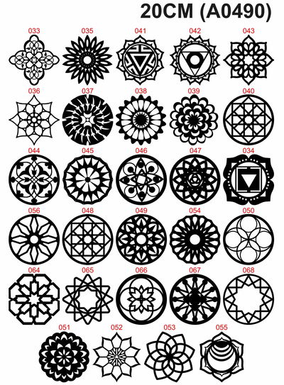 MANDALAS 20CM - M2