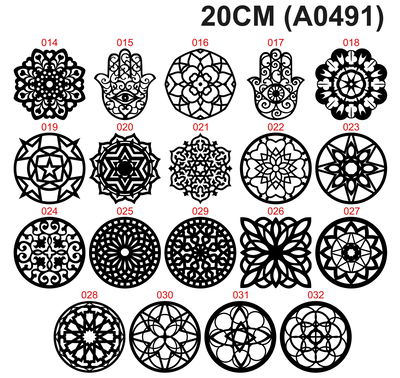 MANDALAS 20CM - M3