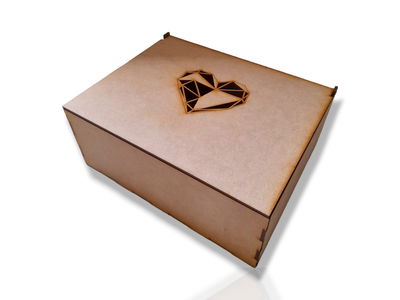 CAJAS TAPA BISAGRA CALADAS 20CM X 25CM X 10CM - PACK X10 UNIDADES