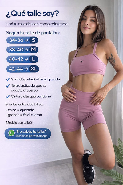 PACK X2 CONJUNTOS SHORT+TOP