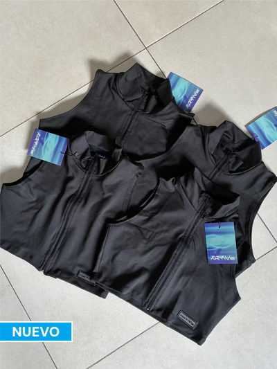 Top musculosa cala black (talles del S al XL)