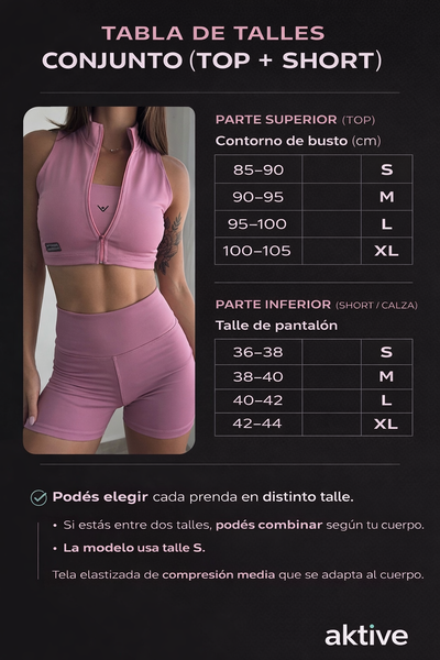 Conjunto morena (3 partes)