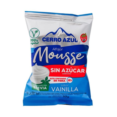 Alfajor CERRO AZUL S/AZ S/TACC Vainilla 