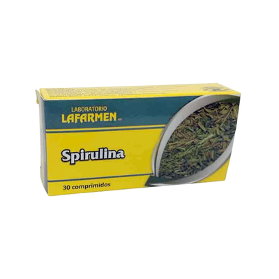 Spirulina Lafarmen 10 comp