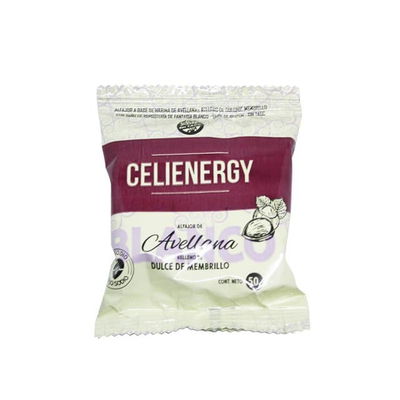 Alfajor CELIENERGY Avellana SIN TACC