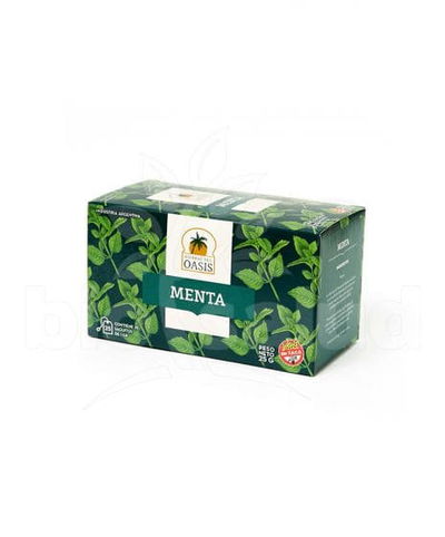 Menta en hojas