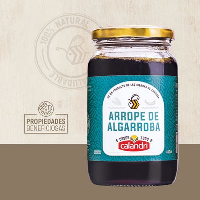 Arrope de algarroba Calandri 450 gr