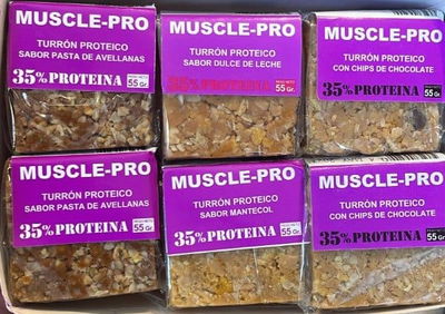 Turron Proteico MUSCLEPRO 55 gr