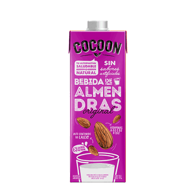 Leche Almendras COCOON 1 Lt Original 