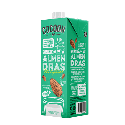 Leche Almendras COCOON 1 Lt Sin Azucar 