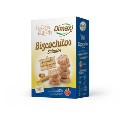 Biscuit Salado DIMAX 120 gr SIN TACC