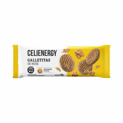 Galleta CELIENERGY Nuez 130 gr SIN TACC