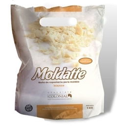 Baño Chocolate Blanco MOLDATTE 1 KG