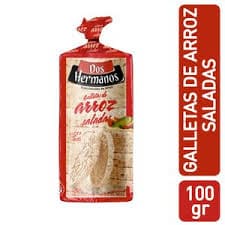 Disco de arroz DOS HERMANOS 100gr Salado