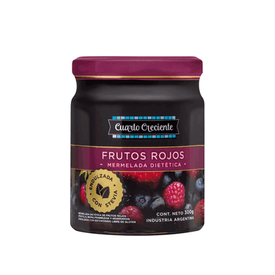 Mermelada C.CRECIENTE Stevia 280 gr Fr Rojos