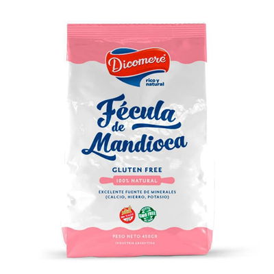 Fecula de Mandioca DICOMERE 450 gr SIN TACC