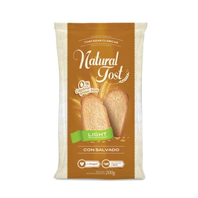 Tostada Integral NATURAL TOST 200 gr